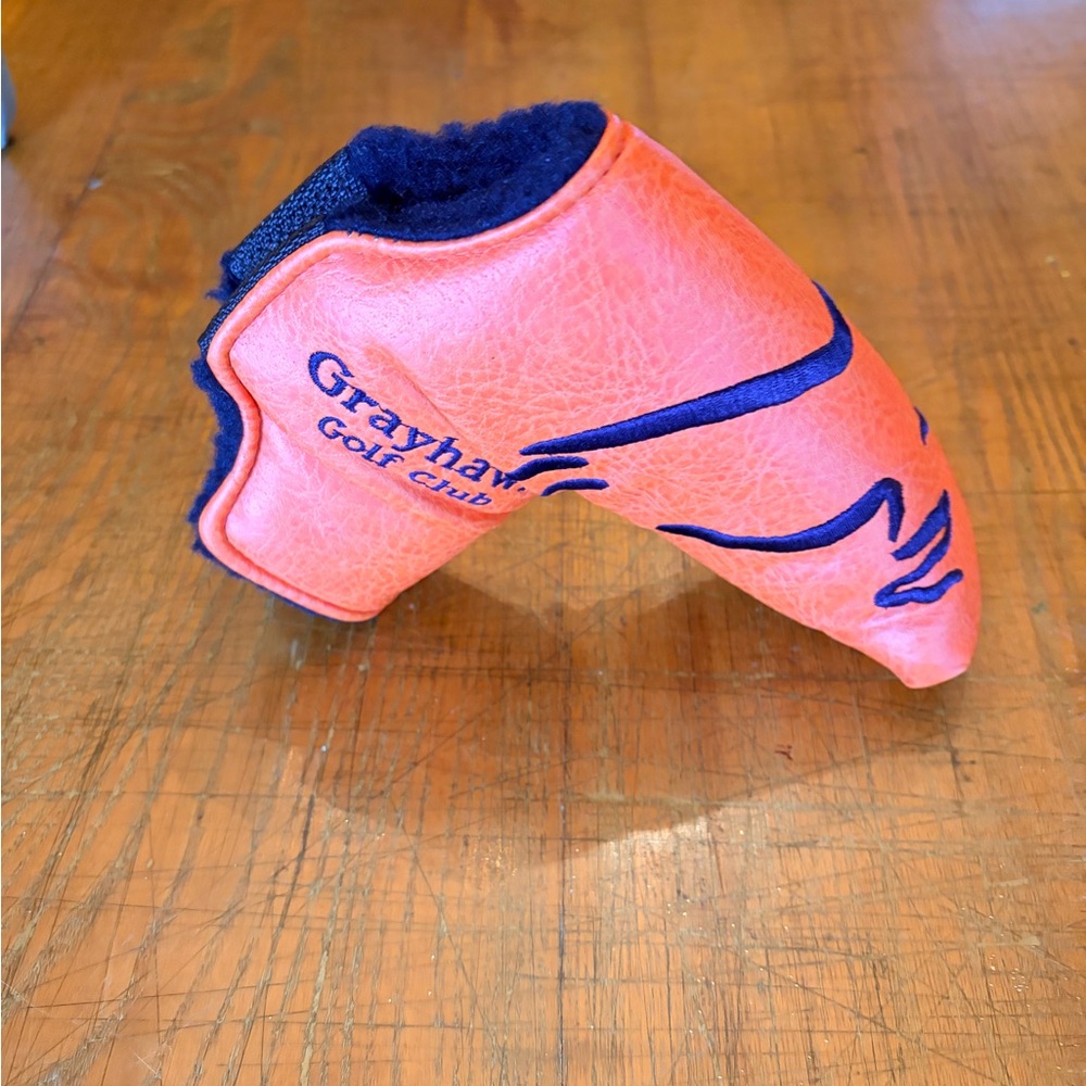 Grayhawk Golf Club Orange Putter Cover
